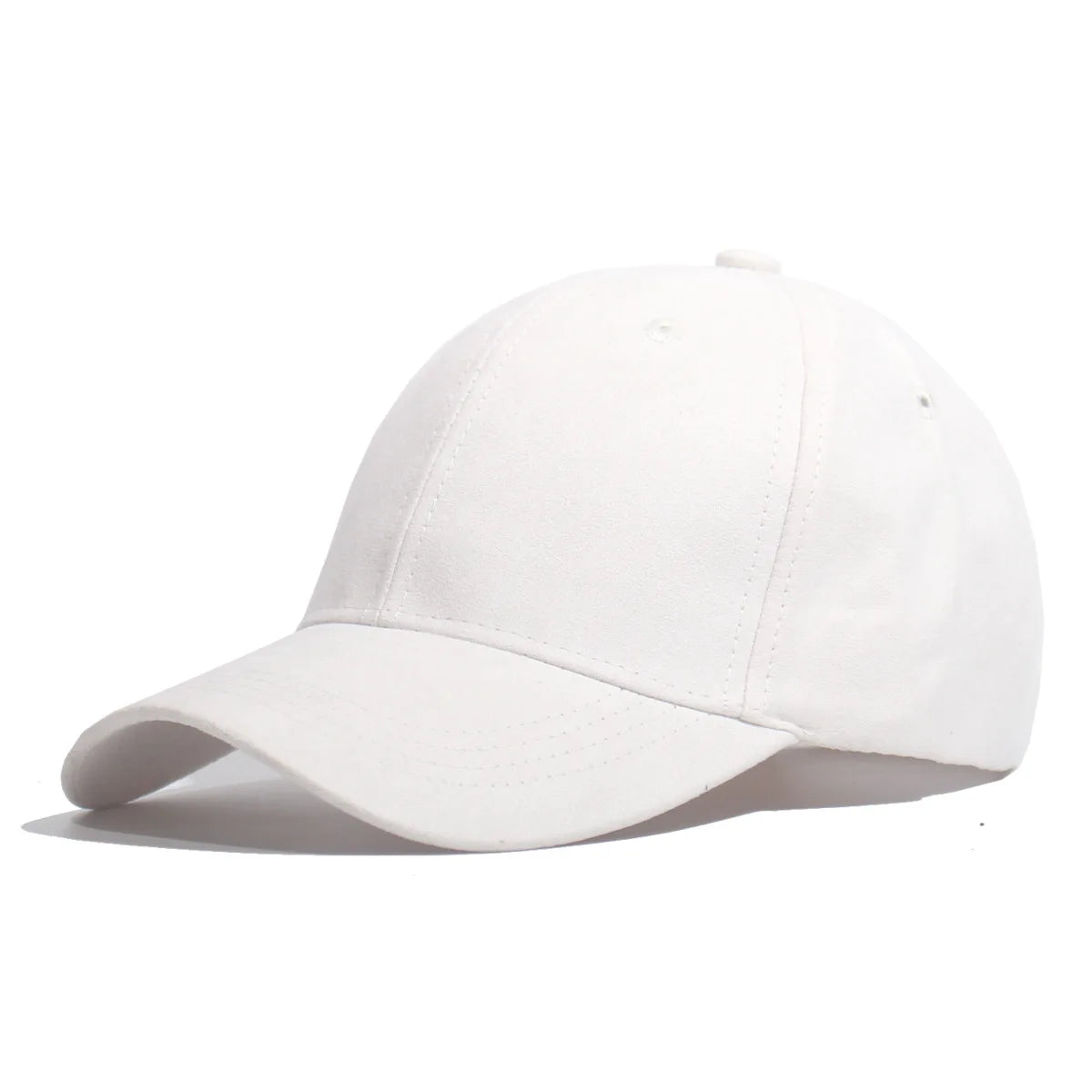High-Quality Solid Suede Snapback Baseball Caps for Men and Women in Yellow, Green, and Khaki