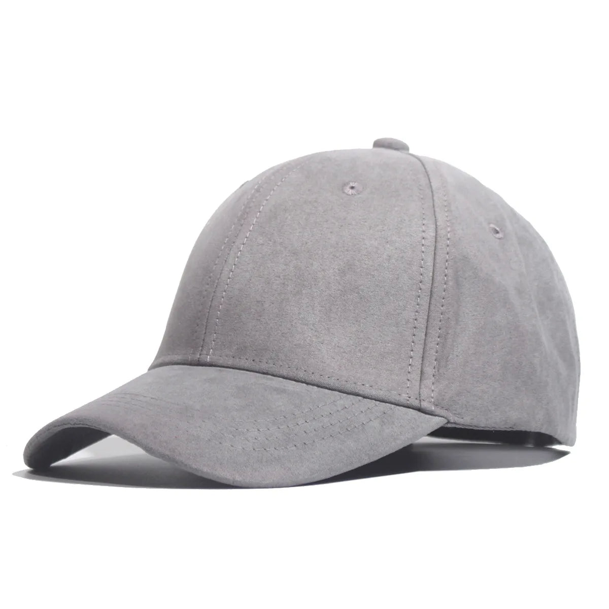 High-Quality Solid Suede Snapback Baseball Caps for Men and Women in Yellow, Green, and Khaki