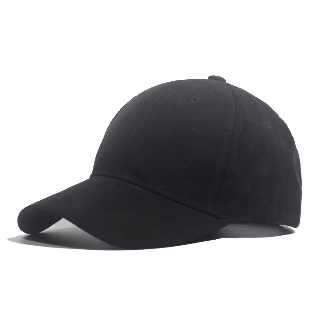 High-Quality Solid Suede Snapback Baseball Caps for Men and Women in Yellow, Green, and Khaki